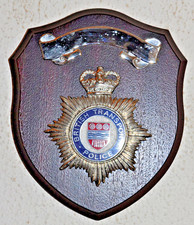 British Transport Police plaque shield crest Constabulary