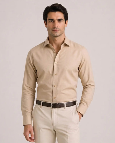 Cream white self textured - cream, self-textured
