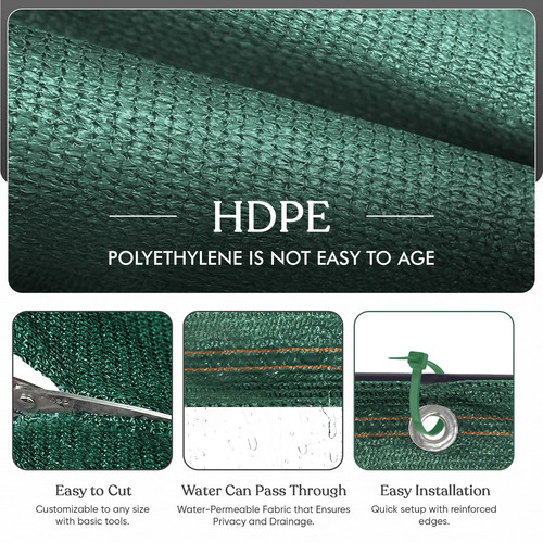Garden privacy screen netting - privacy,