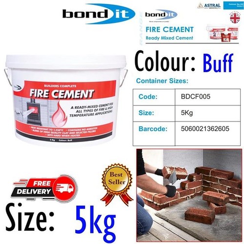 Bond fire cement ready - bond,