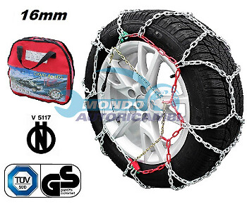 Snow chains 4x4 - 4x4, 16mm
