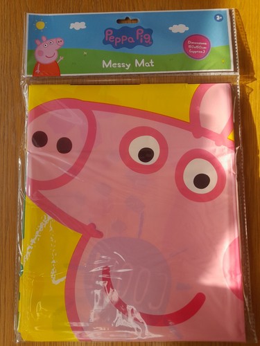 Peppa pig messy - pig, mat