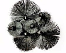 Chimney Brush With Guide Ball Made in Britain