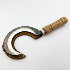 Hand-Forged Garden Sickle –