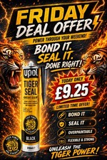 UPol Tiger Seal Black 310ml