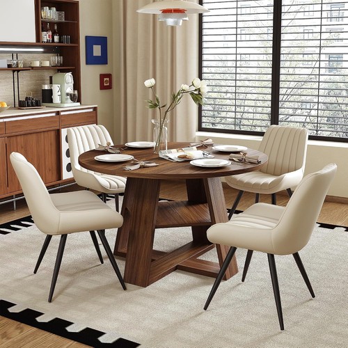 Round dining table set - dining, for