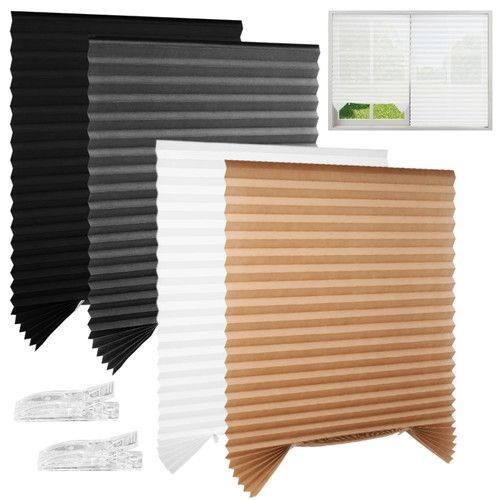 Cordless pleated paper - cordless, window