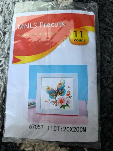 Butterfly theme 11ct stamped - theme,