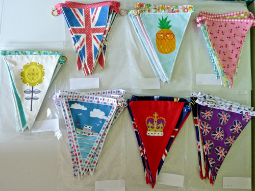 Handmade fabric bunting - ,