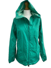Jack Wolfskin Womans Coat Jacket Texapore Ecosphere Green Size 12 Used