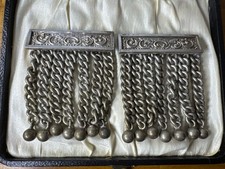 Victorian EPNS Skirt Lifters /