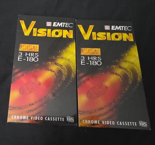 Emtec vision vhs chrome video - vision,