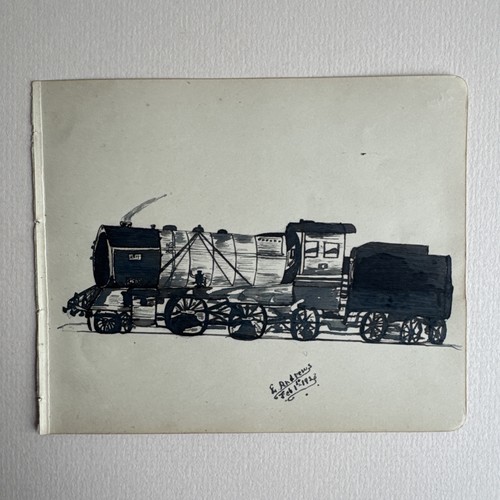 Antique 1923 signed steam - signed,