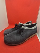 Clarks Originals Men's Ashton DerbysNavy Suede Uk6.5 Us7.5 Eu40