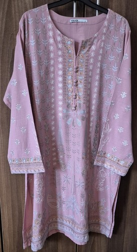 Khaadi embroidered kurta - embroidered, in