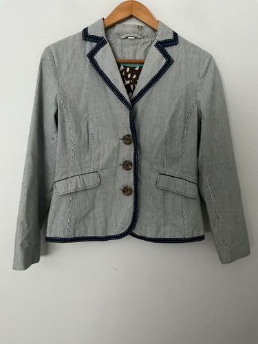 Boden cotton blazer jacket - boden,