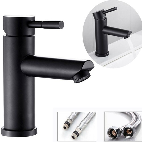 Black bathroom sink - bathroom, mono