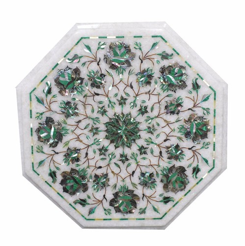 White marble corner - 15",