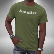 Junglist T-Shirt Jungle Drum and Bass Electronic Dance Music Small to 5XL
