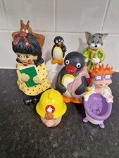 Vintage Childrens Cartoon Bathroom Bundle Bath Buddy