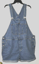 Nice Old Navy Blue Denim Size 2X Bib Overalls Shorts