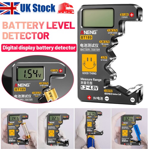Digital battery tester checker - battery,