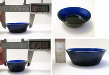 Blue Glass Liner Silver