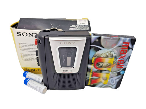 Sony tcm pressman voice - sony, tcm-16