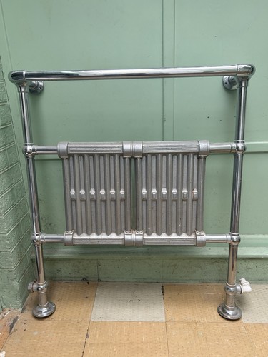 Victorian bathroom radiator - bathroom,