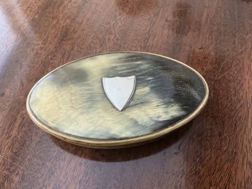 Antique scottish horn snuff - antique,