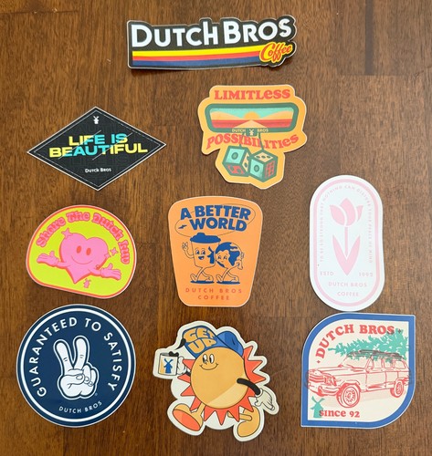 Dutch bros coffee - dutch, sticker