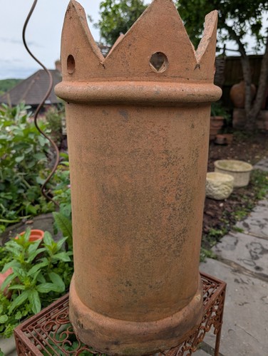 Superb terracotta king chimney - king,