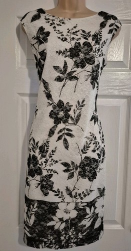 Black white lace lined - white,