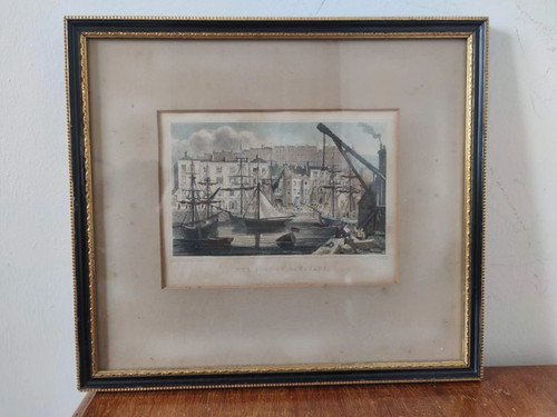 Coloured 1828 antique - coloured,