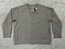 Men’s Nike 24.7 Impossibly Soft Cardigan - HQ6948-289 - Brown - Large - RRP £105