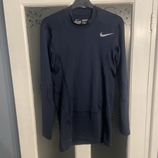 Nike Pro Combat Compression Long Sleeve Gym Training Thermal Top Size XL