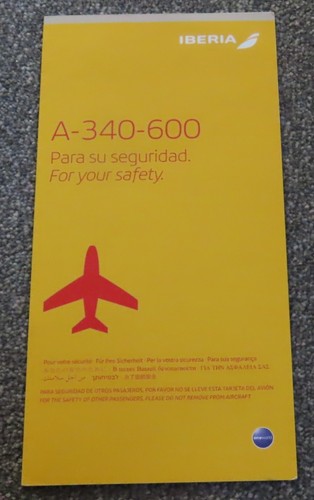 Iberia airbus a340 600 - iberia,