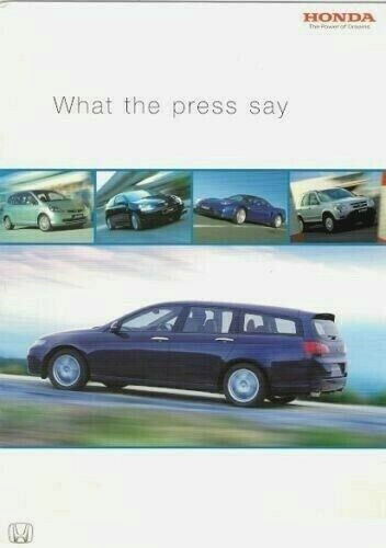 Honda range press comments - honda,