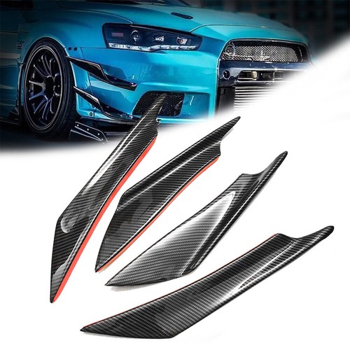 1set car bumper fin canard - car,