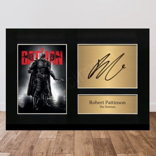 Batman robert pattinson - batman, signed