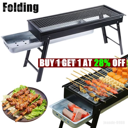 Portable folding charcoal - portable, bbq