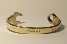 Snap On Spanner Bangle, 9ct