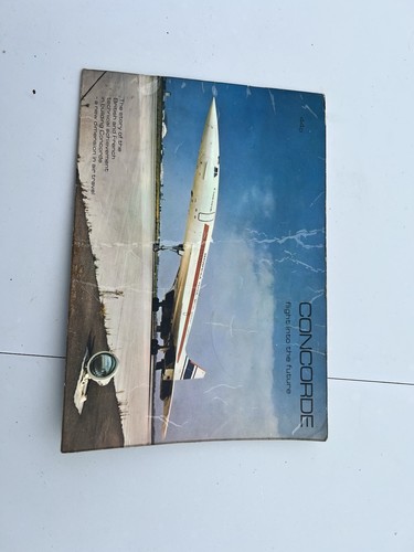Vintage concorde brochure - vintage, –