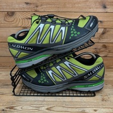 Salomon Trainers Mens Size UK 9 XR CrossMax Green Trail Hiking Walking Shoes