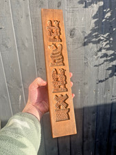 ANTIQUE 19TH C DUTCH WOODEN