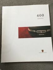 Rover 400 Series  pub no 5268