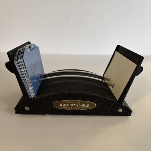 Vtg rolodex file - vtg,