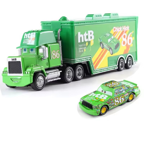 Diecast racing truck model - racing,