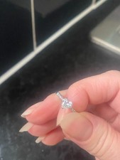 white gold engagement ring