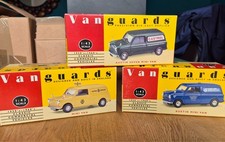 3 x Corgi / Lledo Vanguards Mini Vans. Cable & Wireless, Castrol and AA Patrol 